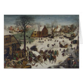 Census at Bethlehem by Pieter Bruegel (Front Horizontal)