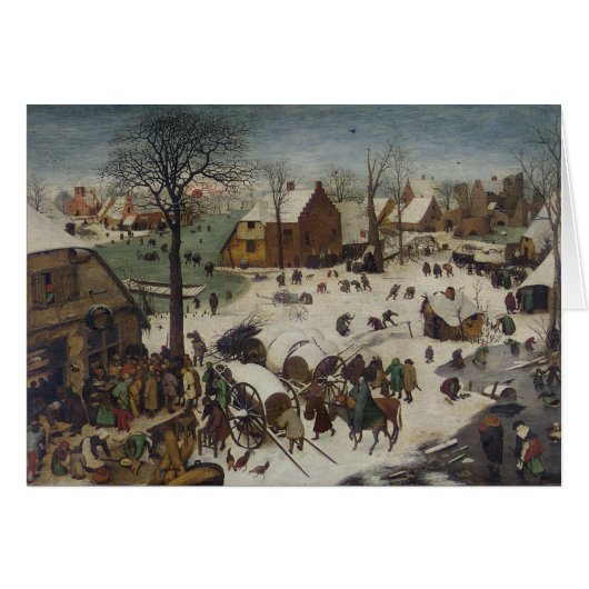 Census at Bethlehem by Pieter Bruegel (Front Horizontal)