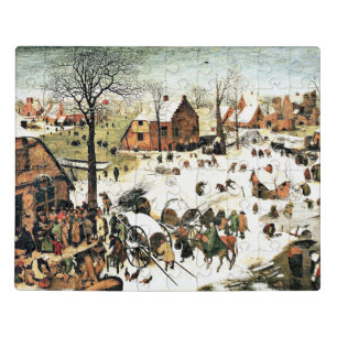 Census at Bethlehem, Pieter the Elder, Jigsaw Puzzle