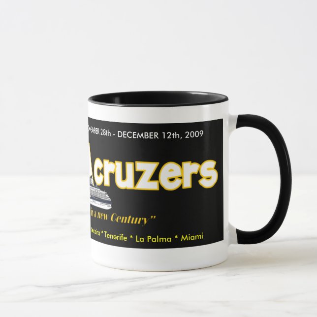 CenTAcruzers Logo Coffee Mug BL (Right)