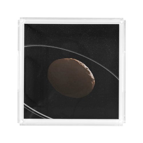 Centaur 1099 Chariklo And Its Rings Acrylic Tray