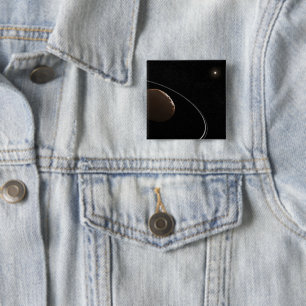 Centaur 1099 Chariklo And Its Rings. Button