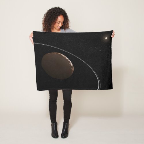 Centaur 1099 Chariklo And Its Rings Fleece Blanket