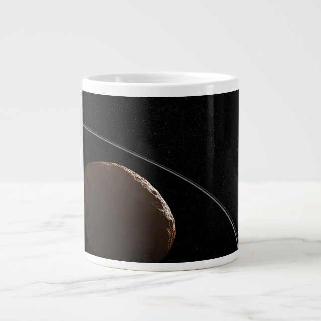 Centaur 1099 Chariklo And Its Rings. Giant Coffee Mug (Front)