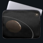Centaur 1099 Chariklo And Its Rings. Laptop Sleeve<br><div class="desc">Artist's concept of what the Centaur Chariklo and its rings could look like. Chariklo is the largest of the known Centaur population, located more than 2 billion miles away between the orbit of Saturn and Uranus. Chariklo is only 160 miles across (250 kilometers or about 1/50th of Earth's diameter), and...</div>