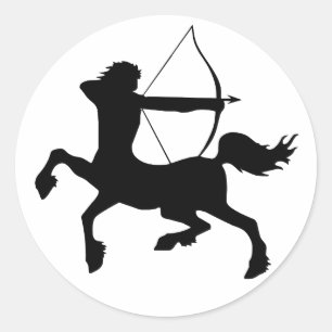 Centaur Classic Round Sticker