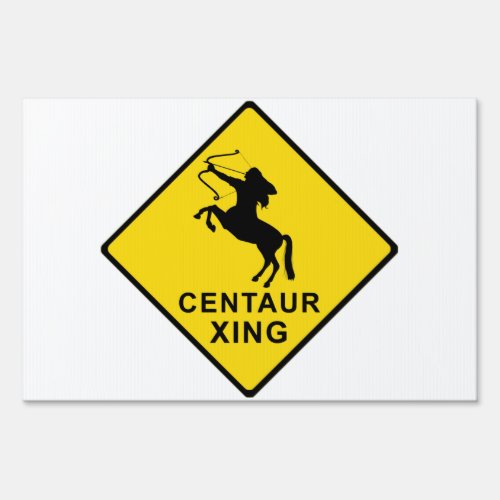 Centaur Crossing _ sign