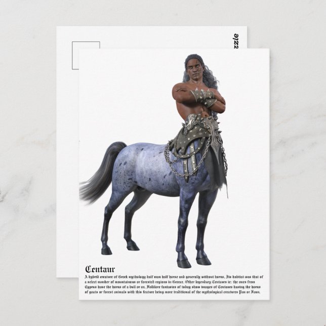 Centaur Postcard (Front/Back)