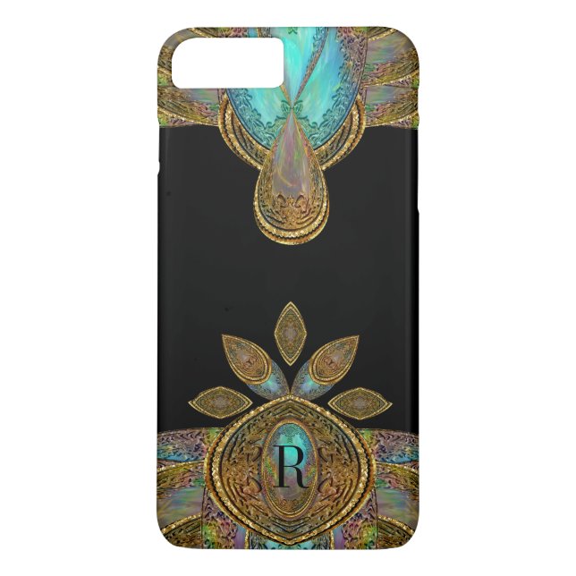 Centauri Deco Monogram Case-Mate iPhone Case (Back)