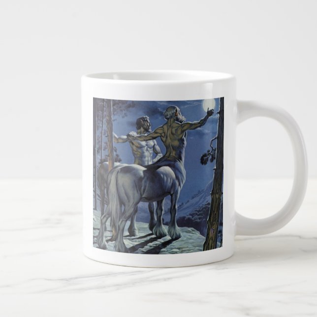 Centaurs (colour litho) giant coffee mug (Right)