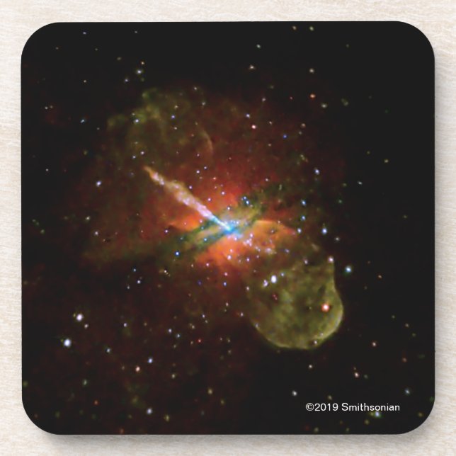 Centaurus A Beverage Coaster (Front)