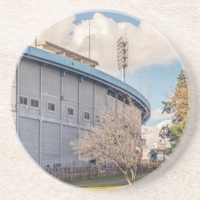 Centenario Stadium Facade, Montevideo - Uruguay Drink Coaster (Front)