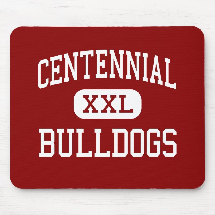 Centennial   Bulldogs   High   Pueblo Colorado Mouse Mats