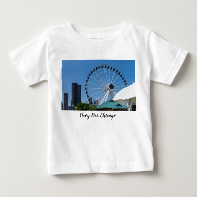 Centennial Ferris Wheel Baby T-Shirt (Front)