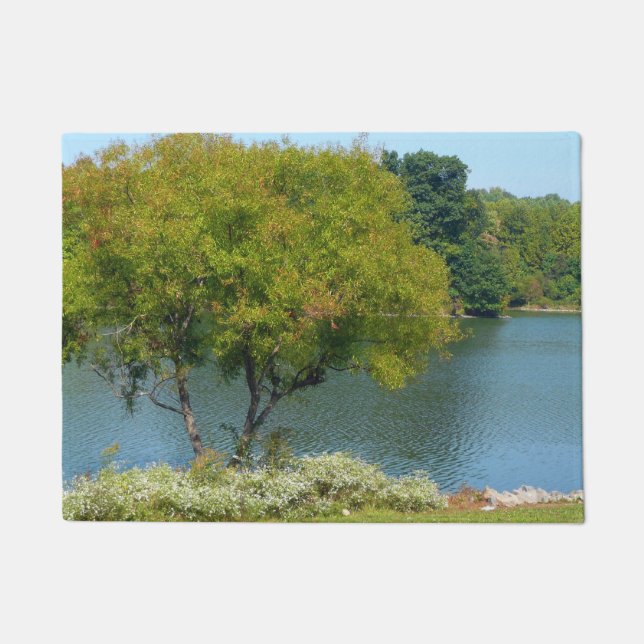 Centennial Lake in Ellicott City Maryland Doormat (Front)