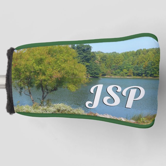 Centennial Lake in Ellicott City Maryland Golf Head Cover (Front)