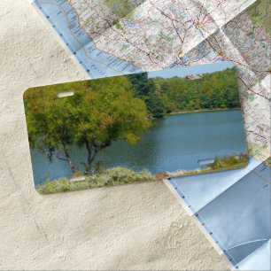Centennial Lake in Ellicott City Maryland License Plate