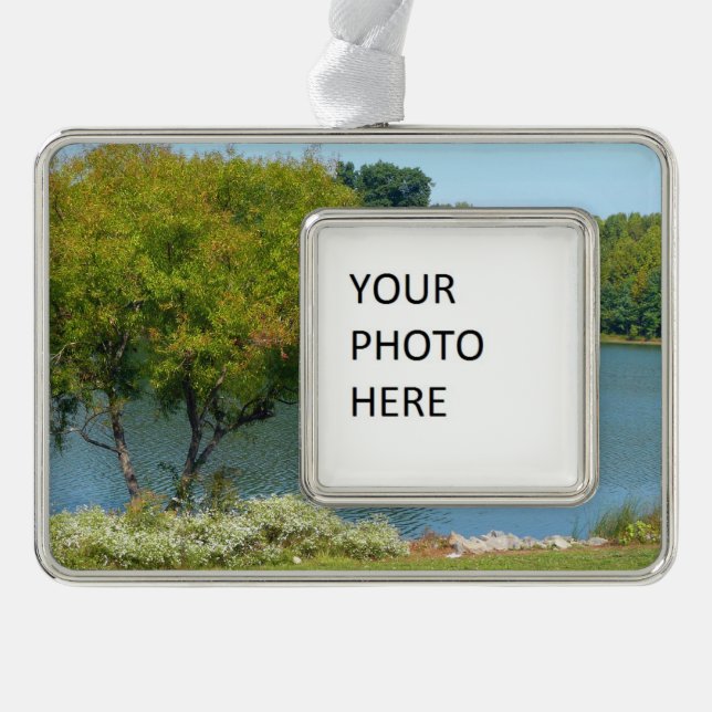 Centennial Lake in Ellicott City Maryland Ornament (Front)