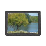 Centennial Lake in Ellicott City Maryland Trifold Wallet