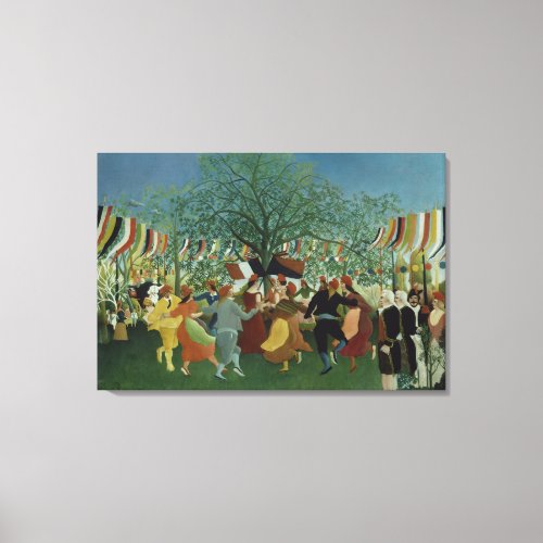 Centennial of Independence by Henri Rousseau Canvas Print