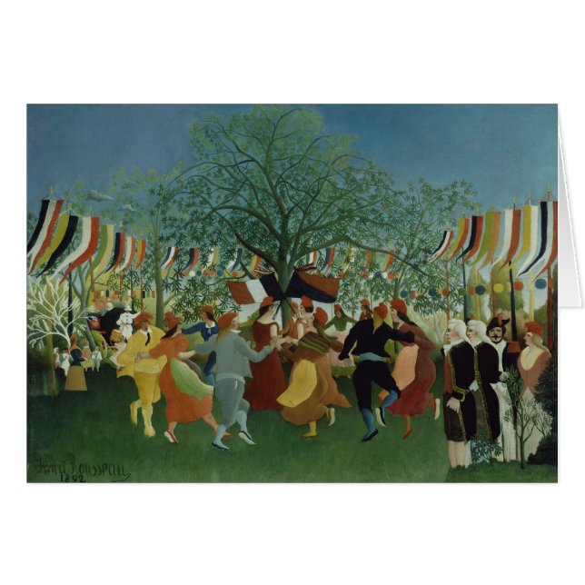 Centennial of Independence by Henri Rousseau Cards (Front Horizontal)