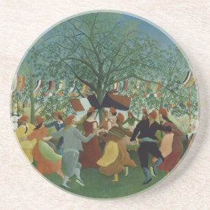 Centennial of Independence by Henri Rousseau Drink Coaster