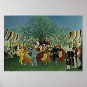 Centennial of Independence by Henri Rousseau Poster