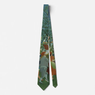 Centennial of Independence by Henri Rousseau Tie