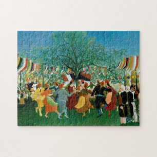 Centennial of Independence Henri Rousseau Painting Jigsaw Puzzle