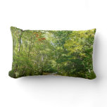 Centennial Wooded Path I Ellicott City Nature Lumbar Pillow