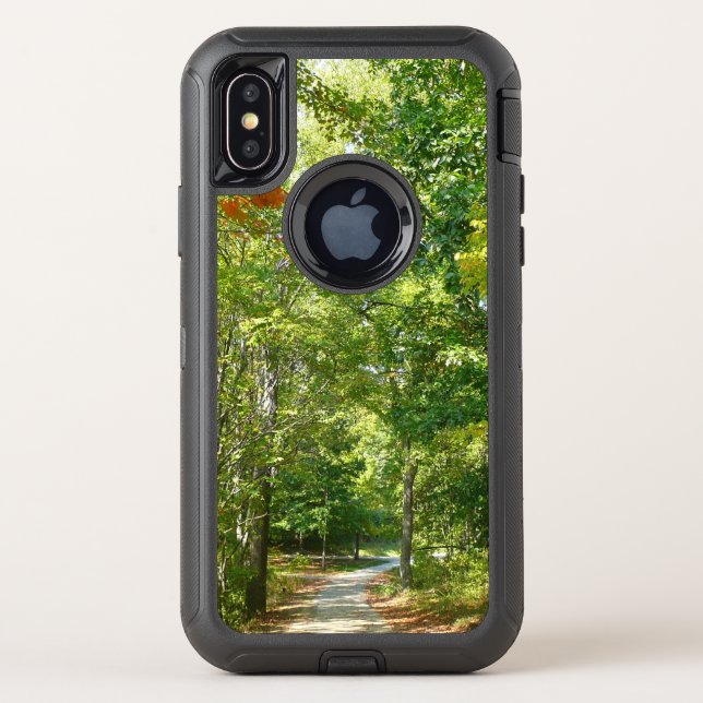 Centennial Wooded Path I Ellicott City Nature Otterbox iPhone Case (Back)
