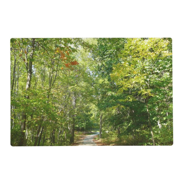 Centennial Wooded Path I Ellicott City Nature Placemat (Front)