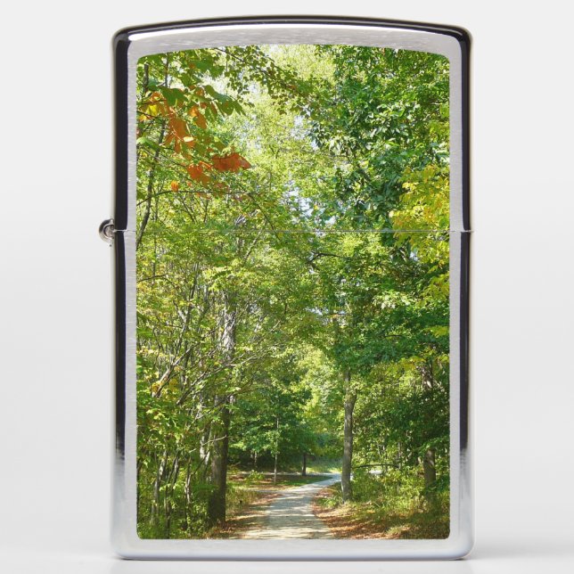Centennial Wooded Path I Ellicott City Nature Zippo Lighter (Front)