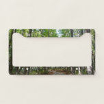 Centennial Wooded Path II Ellicott City Maryland License Plate Frame