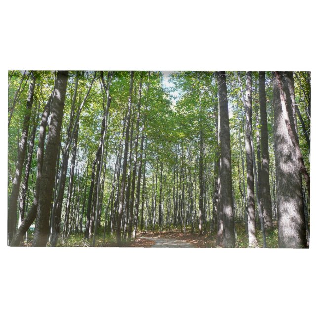 Centennial Wooded Path II Ellicott City Maryland Place Card Holder (Front)