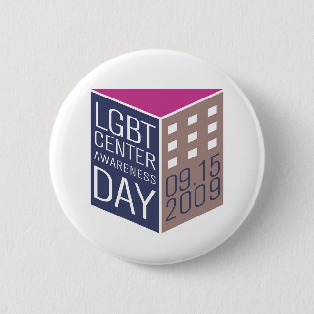 Center Awareness Day '09 Pinback Button (Front)