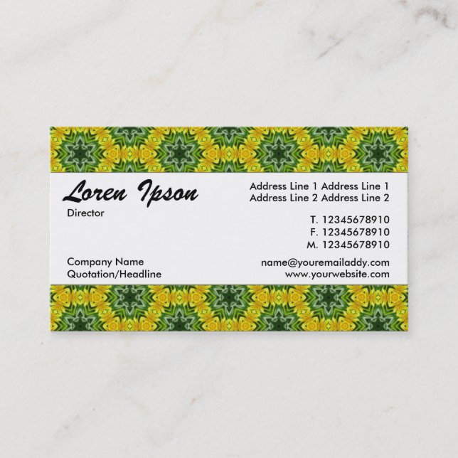 Center Band 060 Business Card (Front)