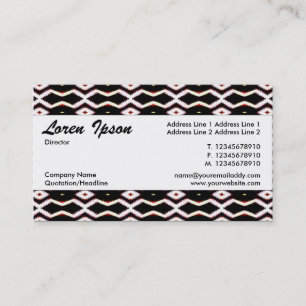 Center Band 077 Business Card