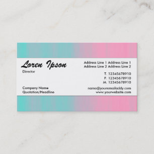 Center Band 084 Business Card