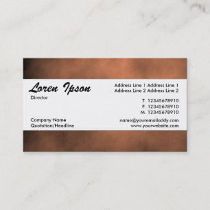 Center Band 091 Business Card