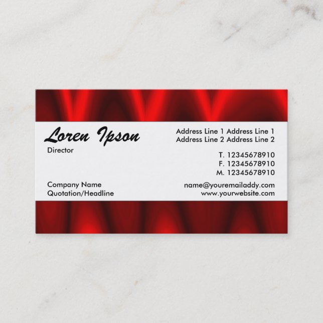 Center Band 093 Business Card (Front)