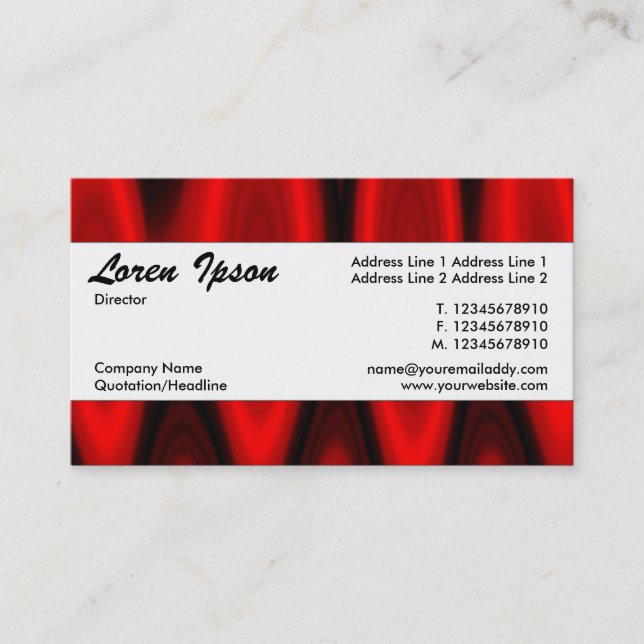 Center Band 094 Business Card (Front)