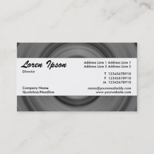 Center Band 097 Business Card