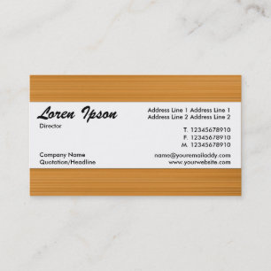 Center Band 112 Business Card
