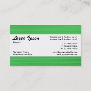 Center Band 114 Business Card
