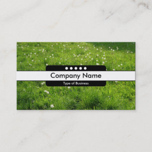 Center Band 5 Spots - Dandelion Meadow 01 Business Card