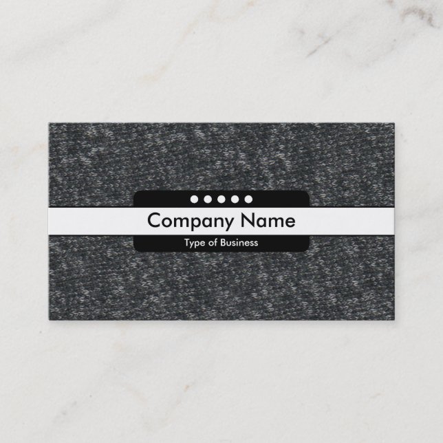 Center Band 5 Spots - Fine Wool 01 Business Card (Front)