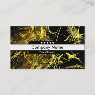 Center Band 5 Spots - Fractal Flame 02 Business Card