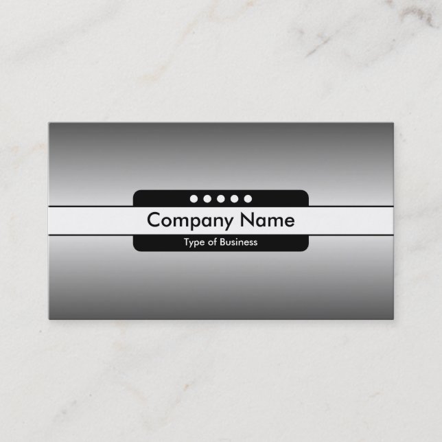 Center Band 5 Spots -  Horizon Glow 04 Business Card (Front)