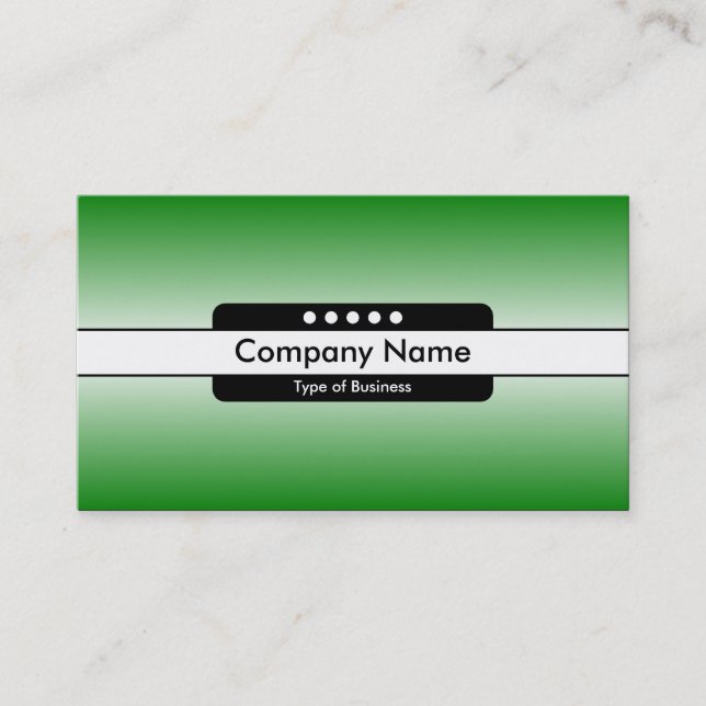 Center Band 5 Spots -  Horizon Glow 05 Business Card (Front)